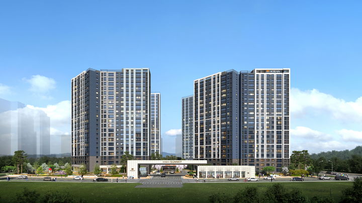 호반건설, 시흥 거모지구 353가구 '호반써밋' 출격…분상제 적용 - 뉴시스