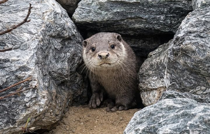 충주 아쿠아리움에 사는 수달 *재판매 및 DB 금지