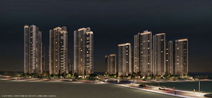 [서울=뉴시스] 대전 도안신도시 '도안자이 센텀리체' 투시도.. (사진=GS건설 제공) 2026.03.05. photo@newsis.com *재판매 및 DB 금지
