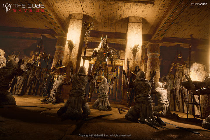 [서울=뉴시스] 더 큐브, 세이브 어스 대표 이미지. (사진=엑스엘게임즈 제공) *재판매 및 DB 금지