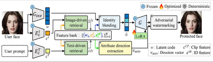 [광주=뉴시스] 사용자의 얼굴을 사전에 보호하고 딥페이크(Deepfake) 생성을 어렵게 만드는 '딥 프로텍트(DeepProtect)' 모형도. (사진=전남대 제공) photo@newsis.com *재판매 및 DB 금지
