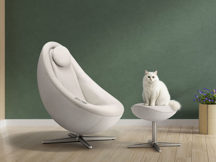 [서울=뉴시스] 비렉스(BEREX) 페블체어2. (사진=코웨이 제공) 2026.03.05. photo@newsis.com *재판매 및 DB 금지