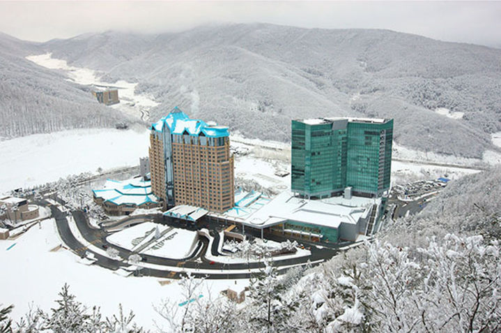 강원랜드 그랜드호텔 겨울전경.(사진=강원랜드 제공) *재판매 및 DB 금지