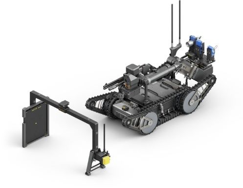 [서울=뉴시스] 폭발물탐지/제거작전용 폭발물탐지제거로봇 1형. (사진=방위사업청 제공) 2026.03.05. photo@newsis.com *재판매 및 DB 금지