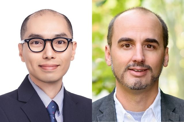 [서울=뉴시스] 이재웅(왼쪽) 고려대 교수(제1저자), 마르쿠스 뮈셴(Markus Müschen) 예일대 교수(교신저자). (사진=고려대 제공) 2026.03.05. photo@newsis.com *재판매 및 DB 금지