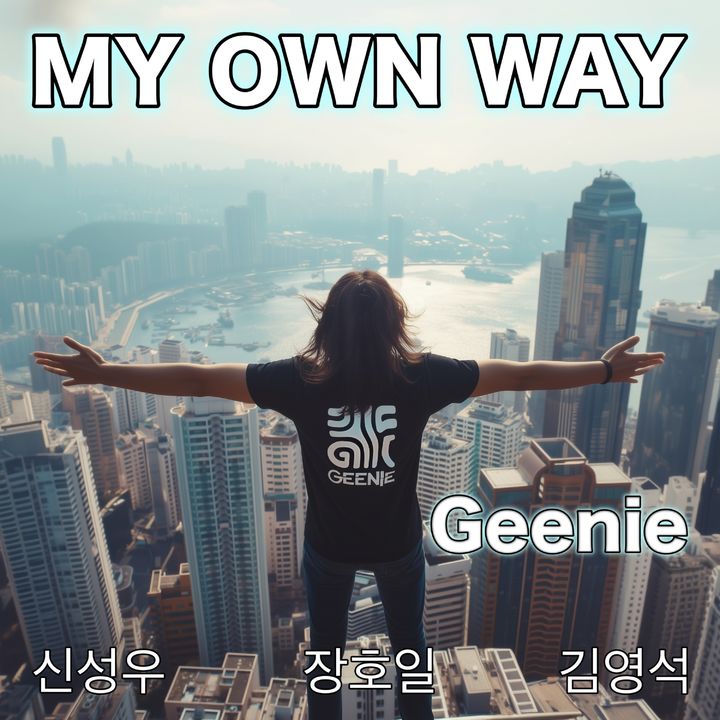 [서울=뉴시스] 지니(Geenie) '마이 오운 웨이(MY OWN WAY)' 커버. (사진 = 지니 측 제공) 2026.03.05. photo@newsis.com *재판매 및 DB 금지