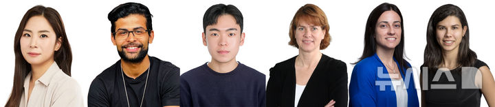(왼쪽부터) 강지연 교수, Souvik Poddar 박사과정생, 박재형 학부연구생, Jeanne Langan 교수, Lora Cavuoto 교수, Eleonora M. Botta 교수. (사진=GIST 제공) photo@newsis.com
