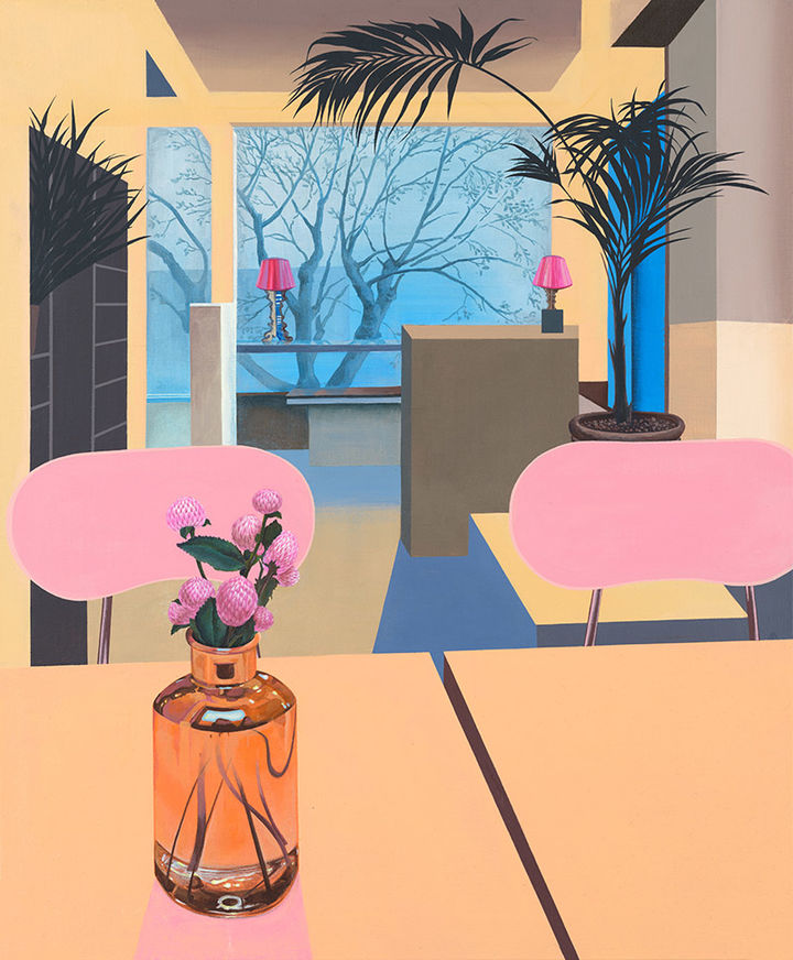 황정원-SINSA-72.7cmx60.6cm-Acrylic on canvas-2024 *재판매 및 DB 금지