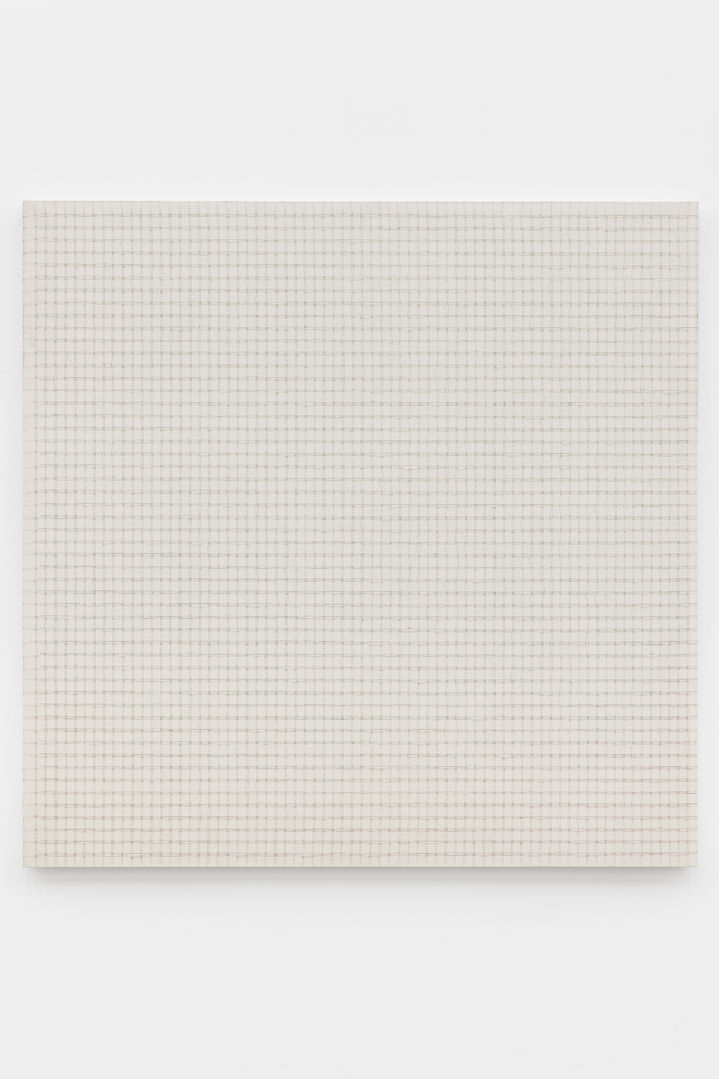 박석원, Accumulation-2398, 2023, Korean paper on canvas, 130 x 130 cm *재판매 및 DB 금지