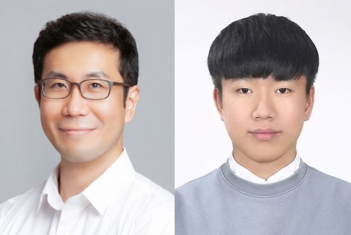 [울산=뉴시스] 박계명 울산과학기술원(UNIST) 교수(왼쪽)와 황성수 UNIST 연구원(공동 제1저자) (사진=울산과학기술원 제공) 2026.03.06. photo@newsis.com *재판매 및 DB 금지