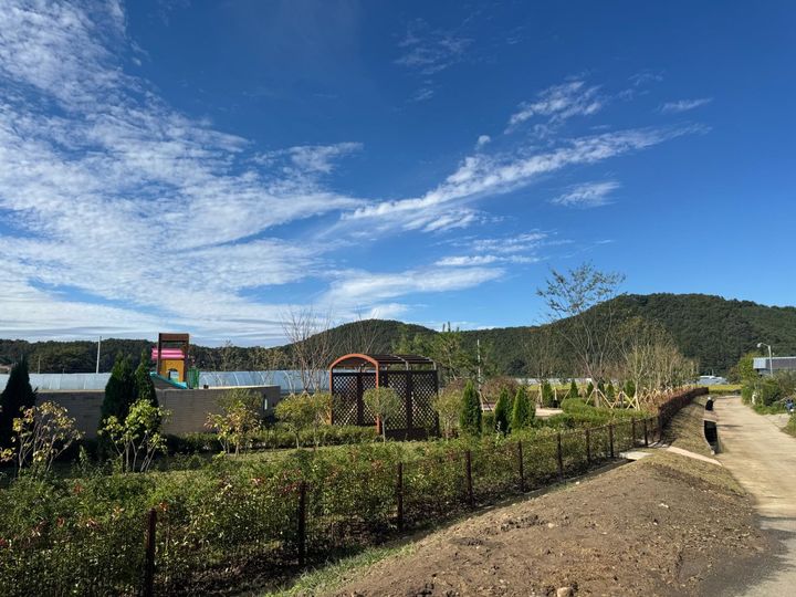 [논산=뉴시스]충남 논산시가 조성한 '양촌어린이집 나눔숲'이 전국 녹색 기반시설(인프라) 확충 사업의 모범 사례로 인정받았다. 2026. 03. 06 photo@newsis.com *재판매 및 DB 금지