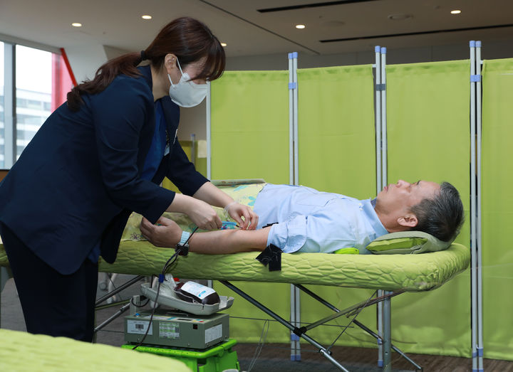 NH증권, 올해 첫 '사랑의 나눔, 헌혈' 행사