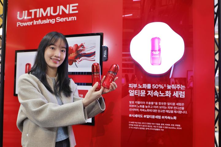 [서울=뉴시스] 롯데백화점 잠실점 뷰티페어. (사진=롯데백화점 제공) *재판매 및 DB 금지