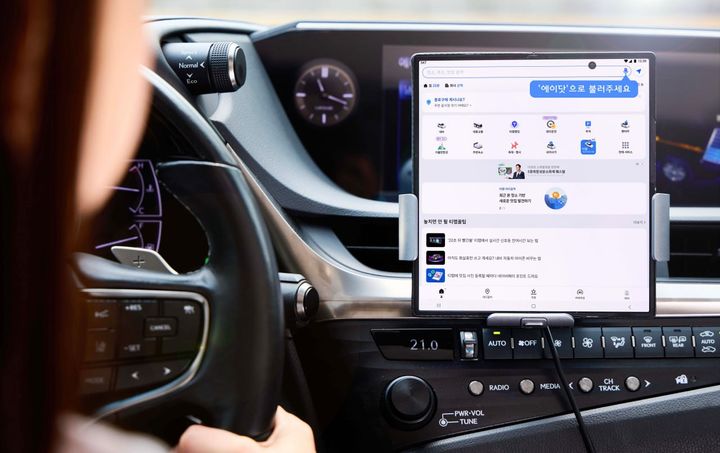 [서울=뉴시스]티맵을 활용한 주행.(사진=티맵모빌리티 제공) 2026.03.06. photo@newsis.com *재판매 및 DB 금지