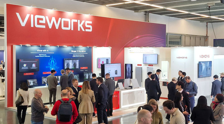 [서울=뉴시스] 6일 관련 업계에 따르면 국내 의료AI 기업인 루닛, 딥노이드, 뷰웍스 등은 최근 유럽에서 열린 유럽영상의학회(ECR)에 참가해 의료영상 장비와 AI 기술을 소개했다. (사진=뷰웍스 제공) 2026.03.06. photo@newsis.com *재판매 및 DB 금지