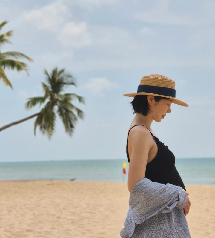 [서울=뉴시스] 배우 이문정이 두 번의 유산 아픔을 딛고 셋째를 임신했다. (사진=이문정 인스타그램 캡처) 2026.03.07. photo@newsis.com&nbsp; *재판매 및 DB 금지
