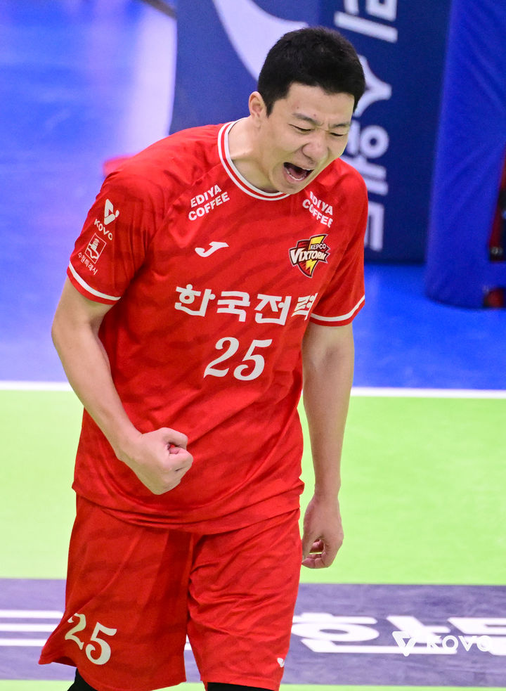 [서울=뉴시스] 남자 프로배구 신영석. (사진=KOVO 제공). 2026.03.07. *재판매 및 DB 금지