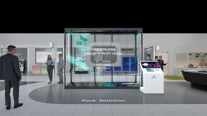 SK온 인터배터리 2026 전시관 내 CTP 통합 패키지 설루션 (사진제공=SK온) *재판매 및 DB 금지