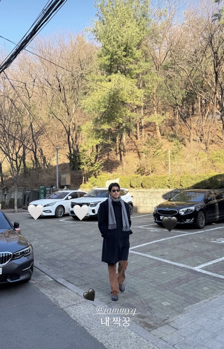 [서울=뉴시스] 가수 마이큐. (사진=김나영 인스타그램 캡처) 2026.03.08. photo@newsis.com *재판매 및 DB 금지