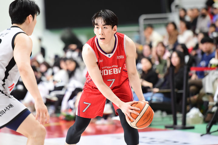 [서울=뉴시스] 프로농구 울산 현대모비스의 서명진. (사진=KBL 제공) *재판매 및 DB 금지