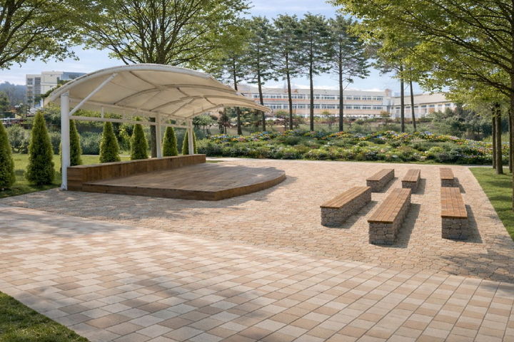 보은중 열린공원 조성사업 조감도 *재판매 및 DB 금지