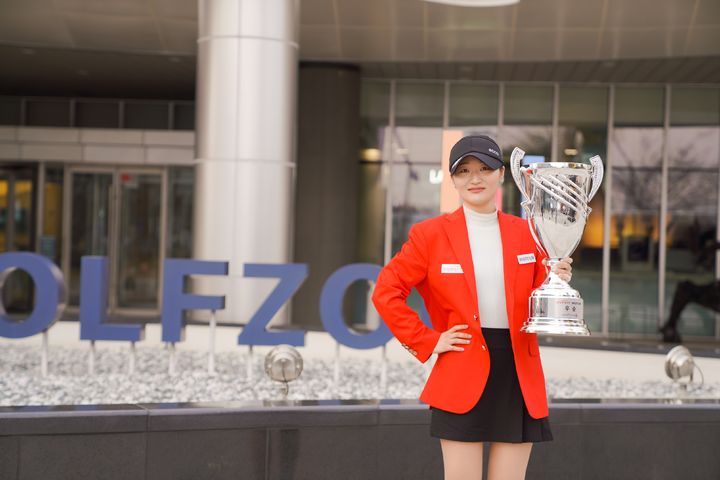 [서울=뉴시스]이진경, 골프존 WGTOUR 3차대회 우승…'메이저 퀸' 등극.(사진=골프존 제공) 2026.03.09. photo@newsis.com *재판매 및 DB 금지