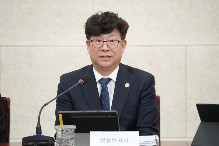 [제주=뉴시스] 박천수 제주도 행정부지사. (사진=제주도 제공) photo@newsis.com *재판매 및 DB 금지