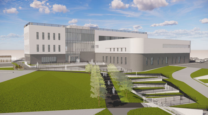 [서산=뉴시스] 서산 인지초 생활SOC 학교시설 복합화 사업 조감도. (사진=서산시 제공) 2026.03.09. photo@newsis.com *재판매 및 DB 금지