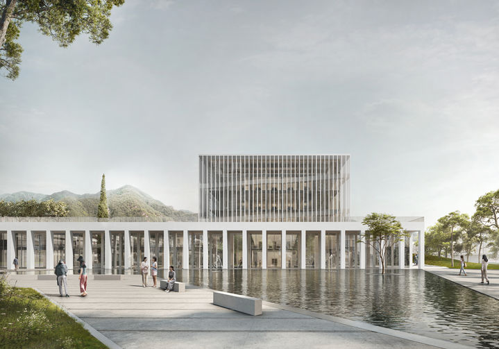 [대구=뉴시스]대구 달성군 다사읍 '다사 복합커뮤니티센터' 설계당선작(사진=달성군 제공) 2026.03.09 photo@newsis.com *재판매 및 DB 금지