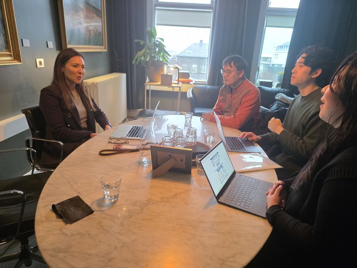 [안동=뉴시스] 경북도 방문단이 북극경제이사회(AEC)를 방문해 북극 관련 산업협력 방안을 논의하고 있다. (사진=경북도 제공) 2026.03.09. photo@newsis.com *재판매 및 DB 금지