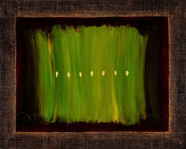 무위의 풍경 Ⅱ-252 130.3x162.2cm 보드에 옻칠, 금분 *재판매 및 DB 금지