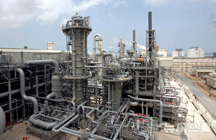 [AP/뉴시스] 카타르 최대 천연가스 생산단지 라스 라판의 자료사진