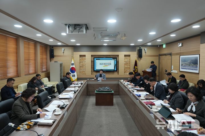 [포천=뉴시스] 3월 현안간담회. (사진=포천시의회 제공) 2026.03.10 photo@newsis.com