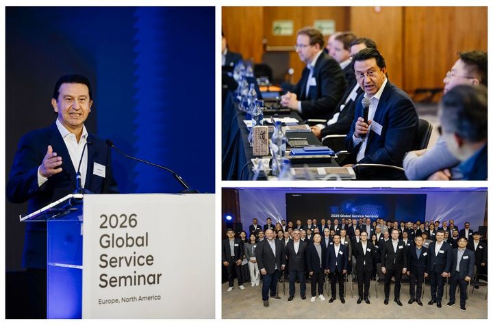 호세 무뇨스 현대차 사장은 최근 포르투칼 리스본에서 '글로벌 서비스 세미나'를 진행했다.(사진=호세 무뇨스 사장의 SNS) *재판매 및 DB 금지