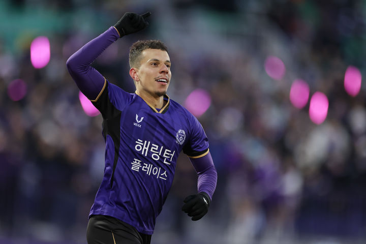 [서울=뉴시스] 프로축구 K리그1 FC안양의 마테우스. (사진=한국프로축구연맹 제공) *재판매 및 DB 금지