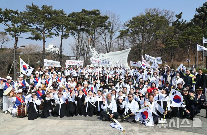 [평택=뉴시스] 제107주년 평택3.1독립만세운동 기념행사 (사진=평택시 제공) 2026.03.10.photo@newsis.com 