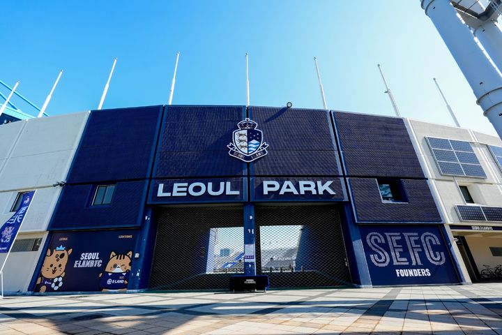 [서울=뉴시스] 프로축구 K리그2 서울이랜드 홈 경기장 입구. (사진=서울이랜드 제공) 2026.03.10. photo@newsis.com *재판매 및 DB 금지