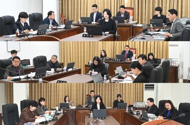 [대전=뉴시스] 대전 중구의회 각 상임위원회. (사진= 중구의회 제공) *재판매 및 DB 금지