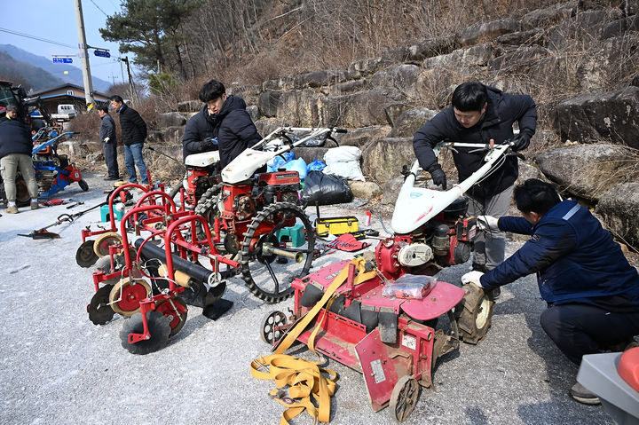 [평창=뉴시스] 상반기 농기계 순회 기술교육 및 안전교육. (사진=평창군 제공) 2026.03.10. photo@newsis.com *재판매 및 DB 금지