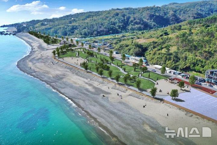 경주시 문무대왕릉 성역화 사업 조감도