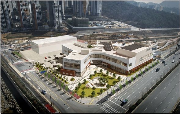 [양산=뉴시스] 양산시 사송복합커뮤니티 조감도. (사진=양산시 제공) 2026.03.10. photo@newsis.com *재판매 및 DB 금지