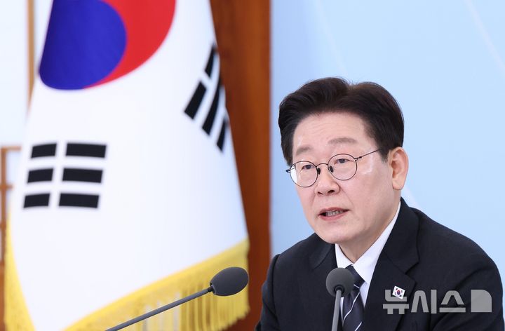 [서울=뉴시스] 고범준 기자 = 이재명 대통령이 10일 청와대에서 열린 상생을 실천하는 기업인과의 대화에서 발언을 하고 있다. 2026.03.10. bjko@newsis.com