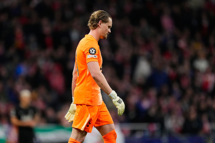 [마드리드=AP/뉴시스] 잉글랜드 프로축구 프리미어리그(EPL) 토트넘 홋스퍼의 안토닌 킨스키. 2026.03.10.