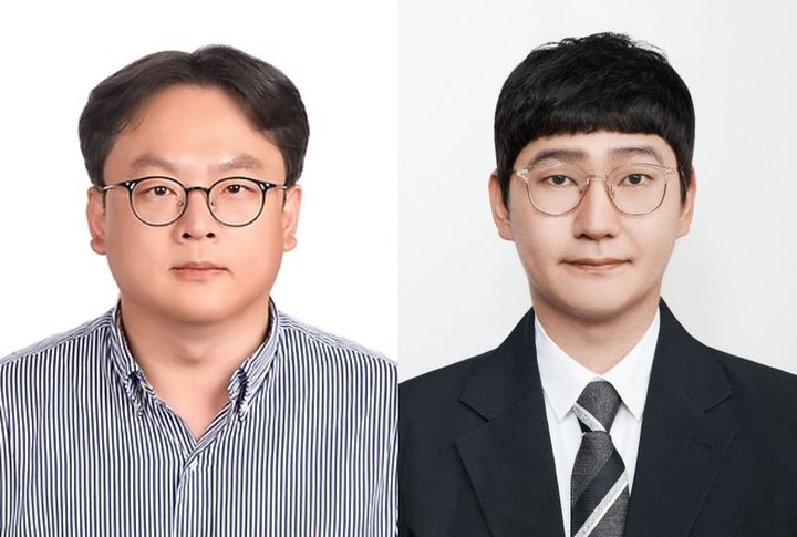 [울산=뉴시스] UNIST 류정기 교수, 오현명 박사(제1저자, 우측) photo@newsis.com *재판매 및 DB 금지