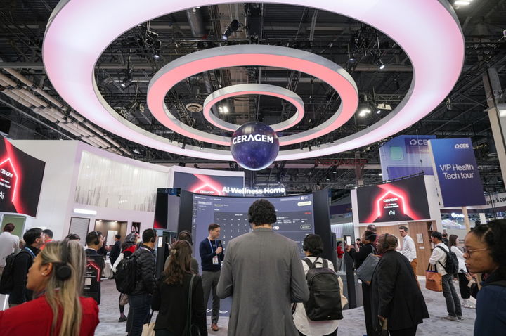 [서울=뉴시스] 세라젬은 세계 최대 전자·정보기술 박람회 ‘CES 2026’에서 선보인 ‘AI 웰니스 홈(Alive Intelligence Wellness Home)’ 전시관이 글로벌 전시 전문 매거진 엑시비터 매거진(Exhibitor Magazine)이 발표한 ‘CES 2026 전시 디자인 톱20’에 선정됐다고 11일 밝혔다. (사진=세라젬 제공) 2026.03.11. photo@newsis.com *재판매 및 DB 금지