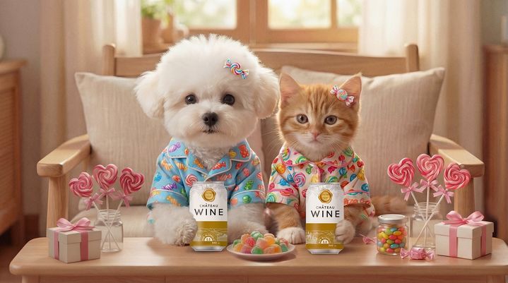 [서울=뉴시스] 웅진식품이 AI 크리에이터 '보리와 냥이'와 협업한 영상 콘텐츠 2탄을 공개한다.(사진=웅진식품) *재판매 및 DB 금지