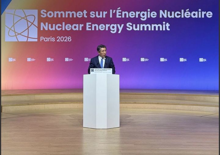 [서울=뉴시스] 임갑수 한미 원자력협력 정부대표는 10일(현지시간) 프랑스 파리에서 개최된 「제2차 원자력에너지 정상회의」에 참석했다. *재판매 및 DB 금지