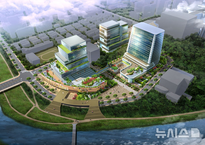 [성남=뉴시스]성남 바이오헬스 첨단클러스터 도시개발사업 예시도(사진=성남시 제공)2026.03.11.photo@newsis.com