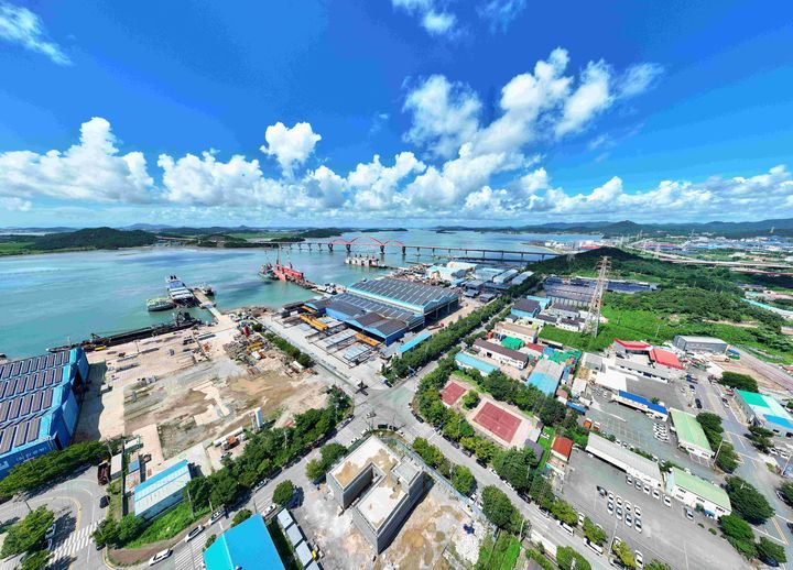 [무안=뉴시스] 목포 삽진산단 전경. (자료사진 = 전남도 제공). 2026.03.11. photo@newsis.com *재판매 및 DB 금지