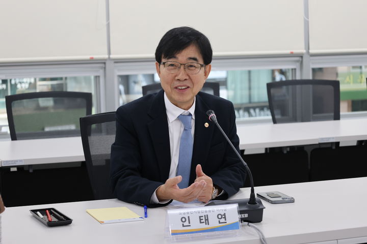 [서울=뉴시스] 인태연 소상공인시장진흥공단 이사장. (사진=소상공인시장진흥공단 제공) 2026.03.11. photo@newsis.com *재판매 및 DB 금지
